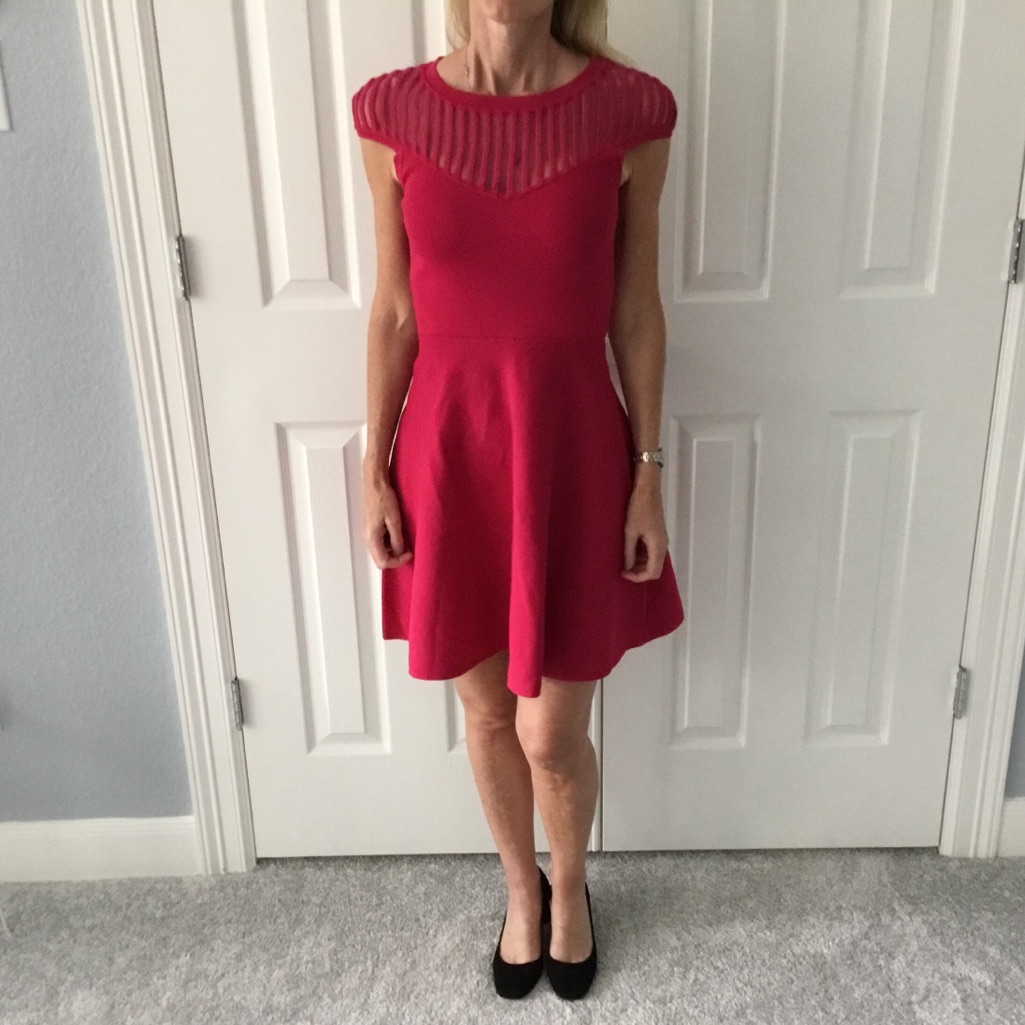 French Connection Knitted Stretch Dress Brand New
